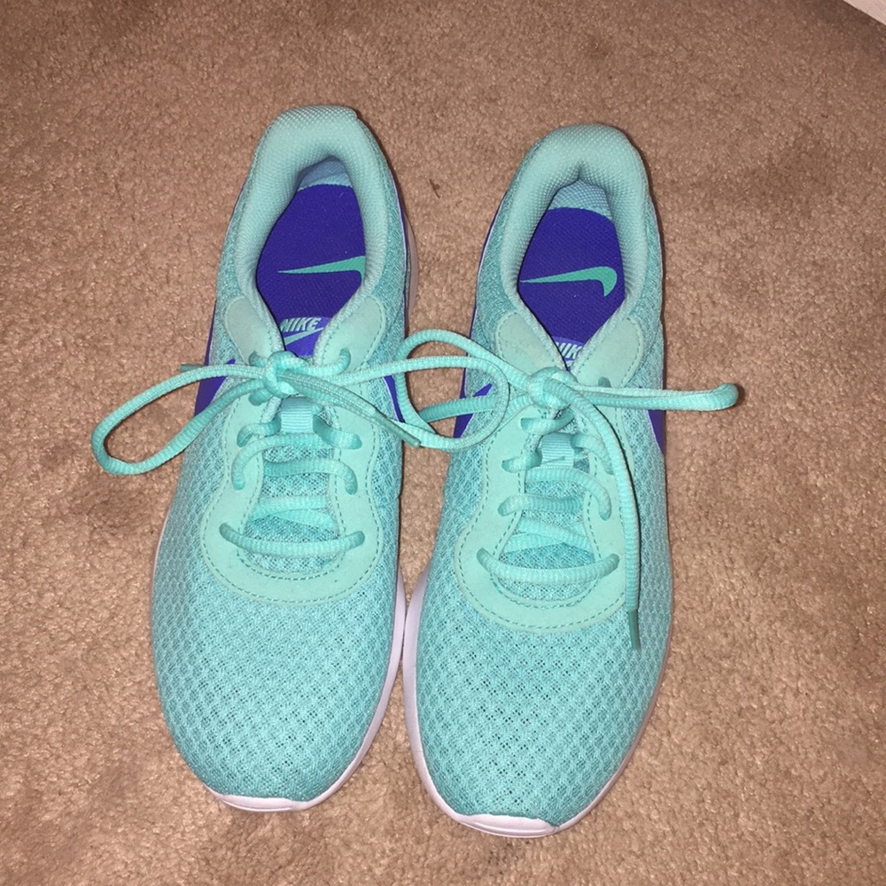 Turquoise Nike Running Shoes